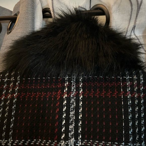 White House Black Market Plaid Coat - Picture 6 of 10